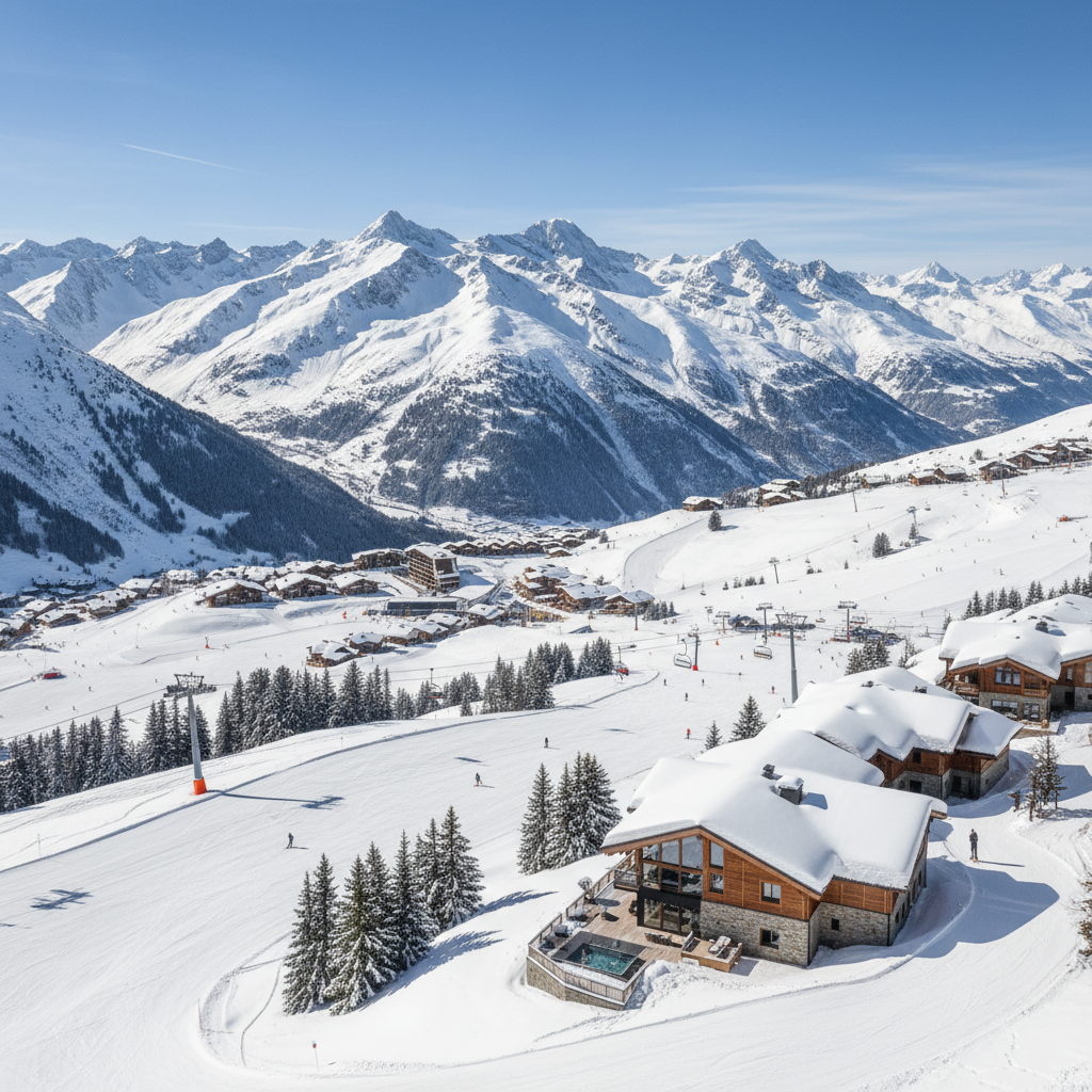 Les Arcs : l’élégance alpine au service du sport et du bien-être